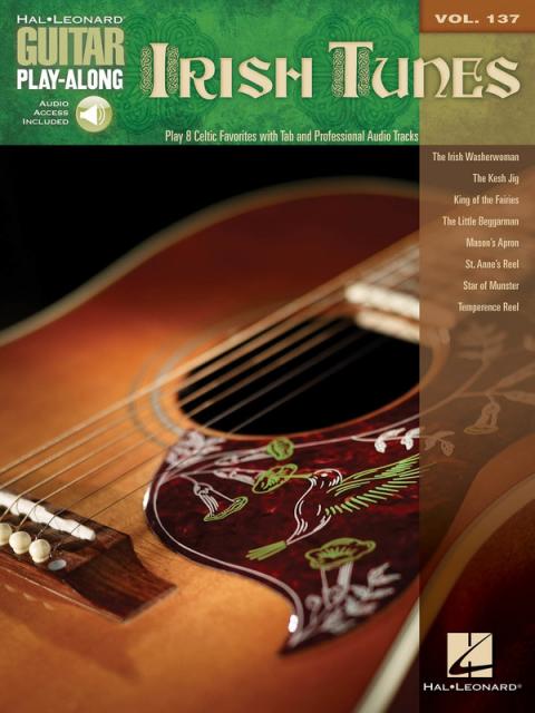 Irish Tunes Guitar Play Along Bk/cd V137