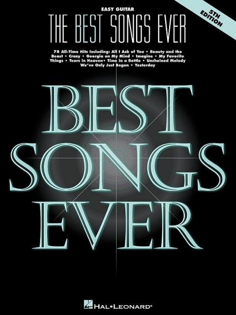 Best Songs Ever Easy Guitar 5th Edition