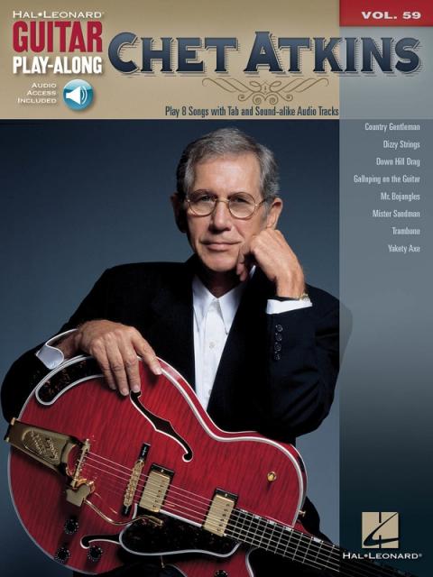 Chet Atkins Guitar Play Along Bk/cd V59