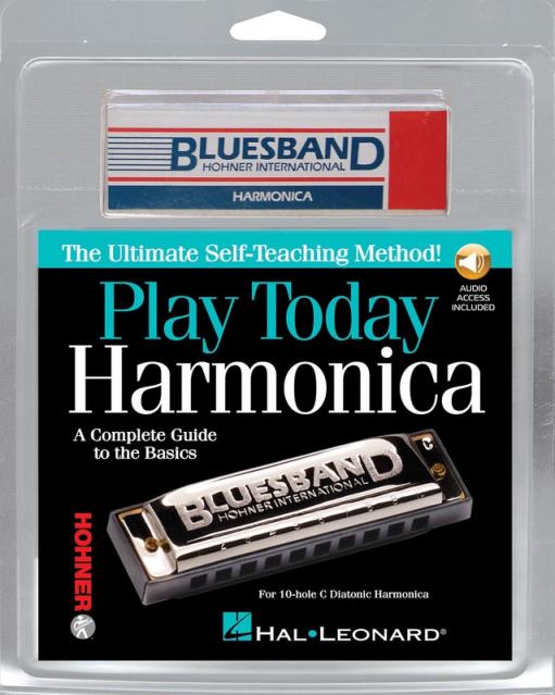 PLAY TODAY HARMONICA KIT BK/OLA/HARMONICA