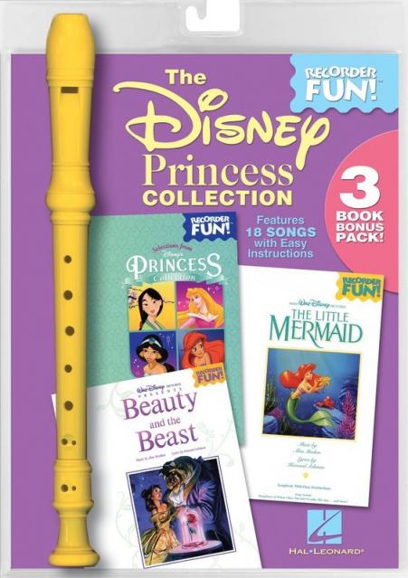 Disney Princess Collection Recorder Fun 3bk/rec