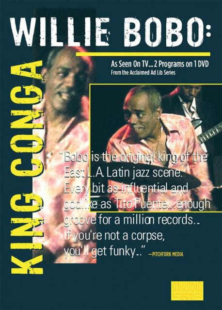 Willie Bobo King Conga Latin Jazz Drum Dvd