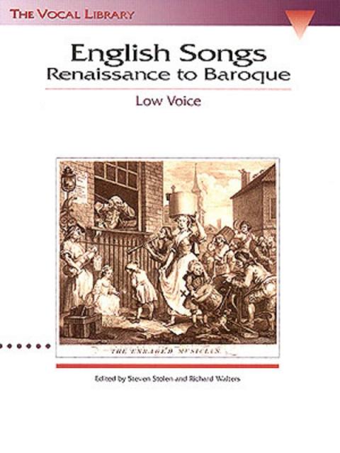 English Songs Renaissance - Baroque Low Vce