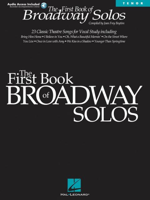 First Book Of Broadway Solos Ten Bk/cd