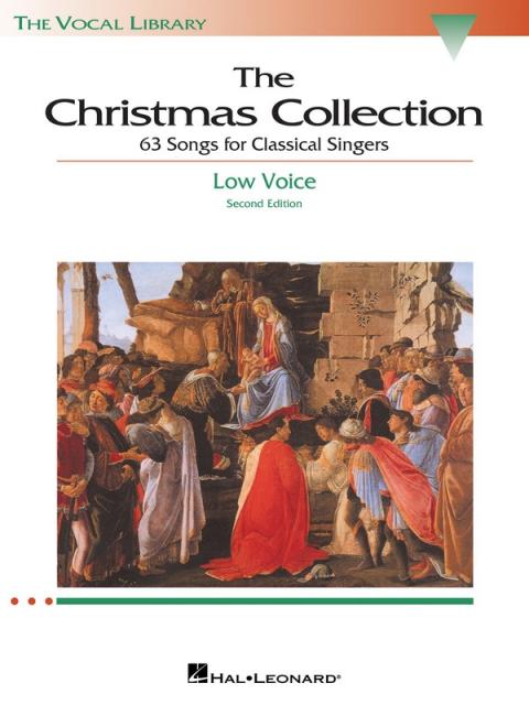 Christmas Collection Vocal Library Low Voice