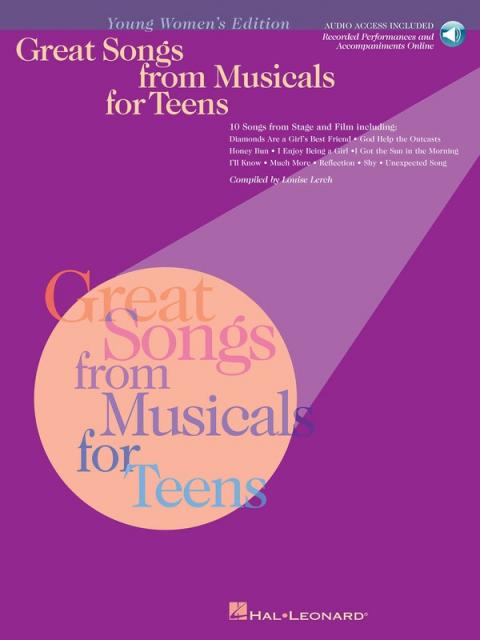 Great Songs From Musicals Teens Wmns Bk/cd