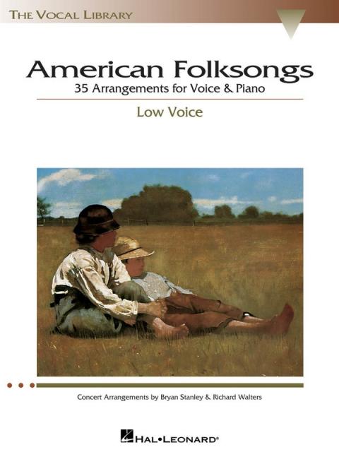 American Folksongs Pv Low Voice