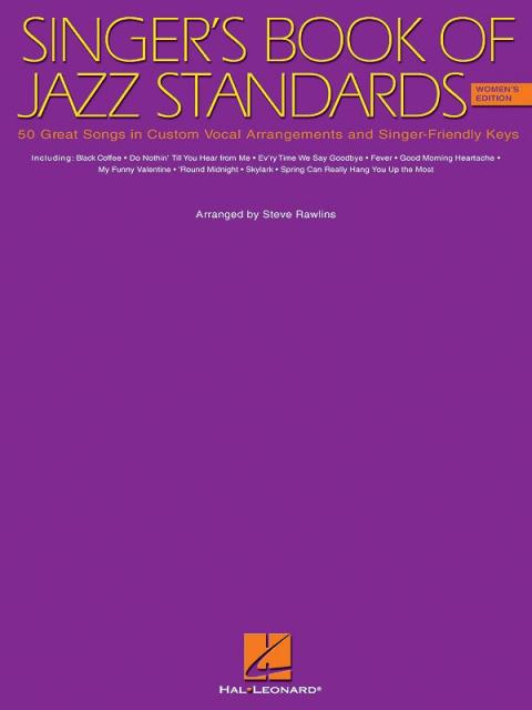 Singers Book Of Jazz Standards Womens Ed