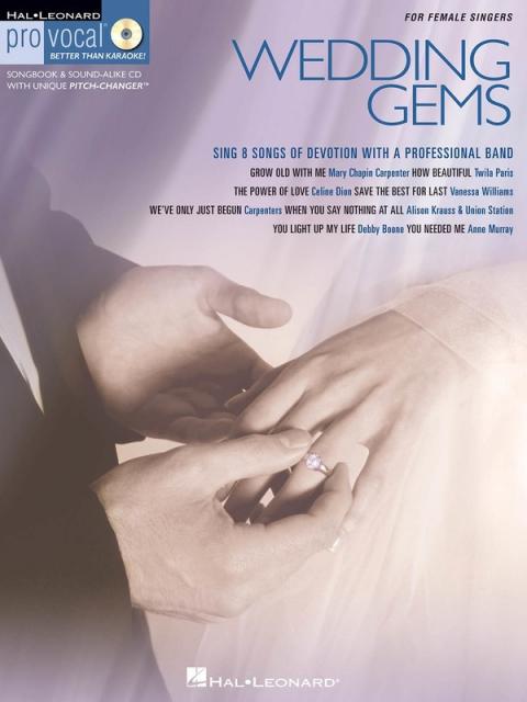 Wedding Gems Pro Vocal Womens V8 Bk/cd