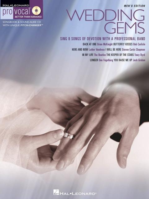 Wedding Gems Pro Vocal Mens V8 Bk/cd