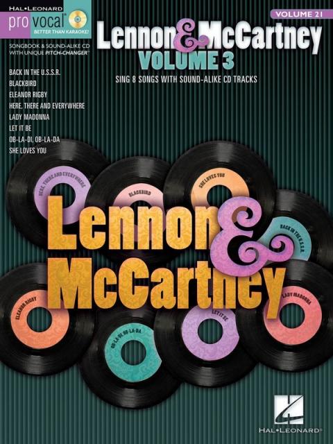 Lennon & Mccartney Pro Vocal Men V21 Bk/cd