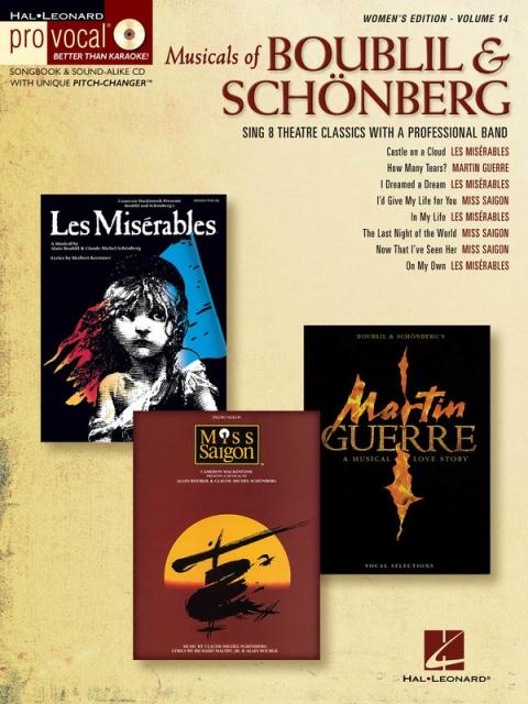 Musicals Boublil & Schenberg Pro Voc Women V1