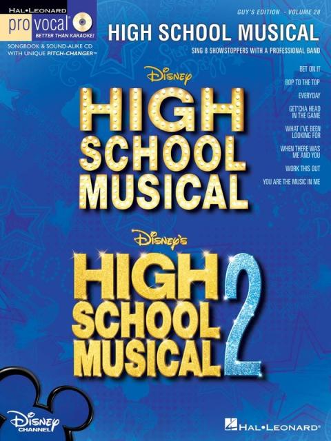 High School Musical Pro Vocal Men Guys V28 Bk/cd