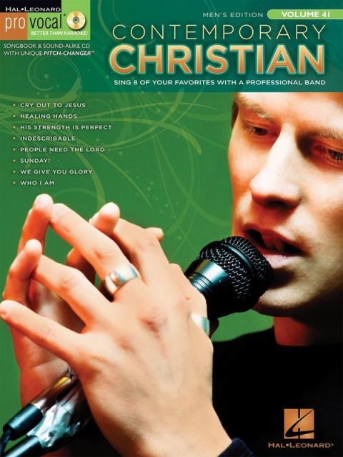 Contemporary Christian Pro Vocal Men V41 Bk/cd