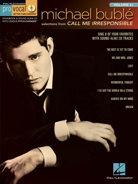 CALL ME IRRESPONSIBLE PRO VOCAL MEN V61 BK/CD