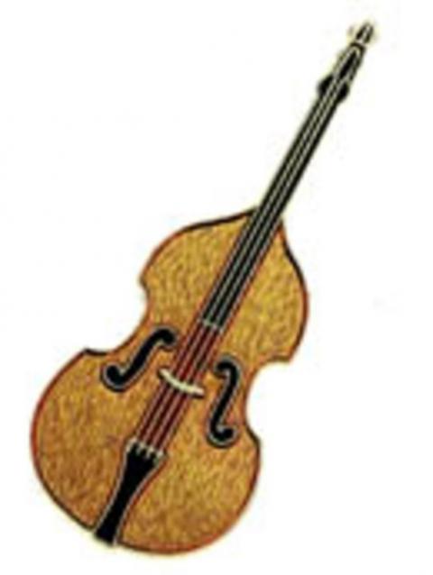 Mini Pin Bass Violin