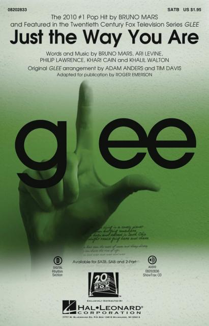 Just The Way You Are From Glee Satb