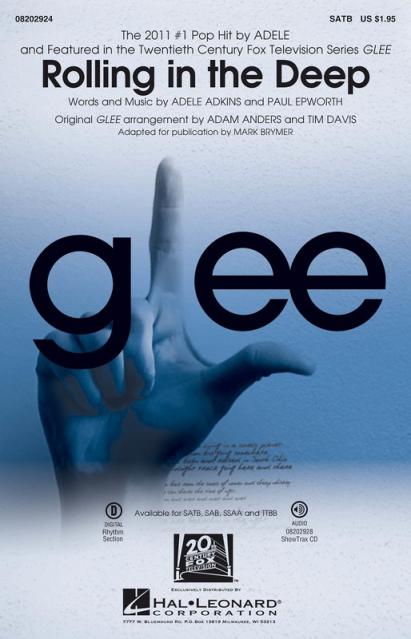 Rolling In The Deep From Glee Satb