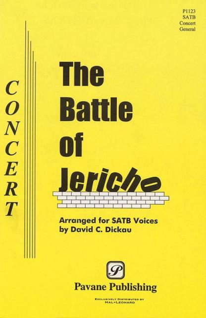 Battle Of Jericho Satb Arr Dickau