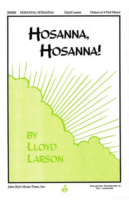 Hosanna Hosanna Unison/2 Pt Mixed