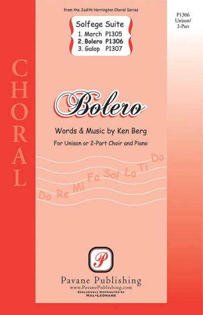 Bolero From Solfege Suite Unison / 2pt