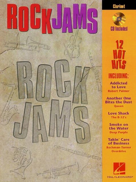 Rock Jams Clarinet / Tenor Sax Bk/cd