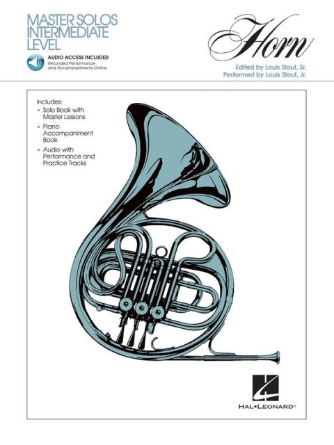 Master Solos Intermediate Level French Horn Bk/cd