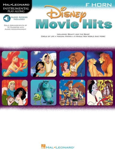 Disney Movie Hits Bk/cd French Horn