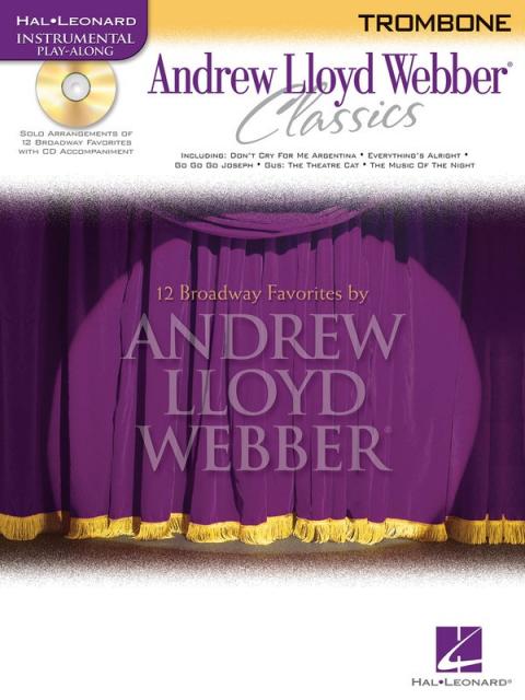 Andrew Lloyd Webber Classics Trombone Bk/cd