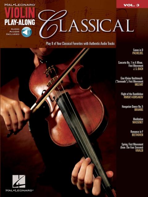 CLASSICAL VIOLIN PLAYALONG V3 BK/OLA