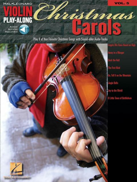 Christmas Carols Violin Play Along Bk/cd V5