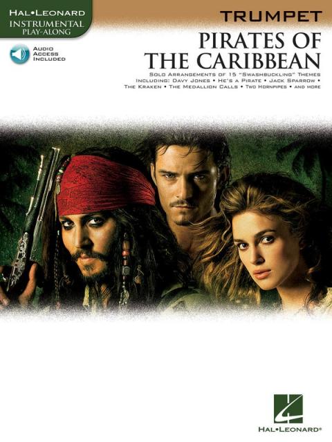 PIRATES OF THE CARIBBEAN FOR TRUMPET BK/OLA