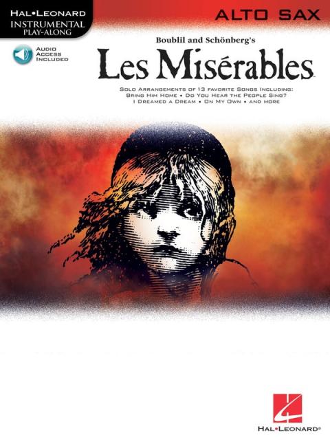 Les Miserables Alto Sax Bk/cd