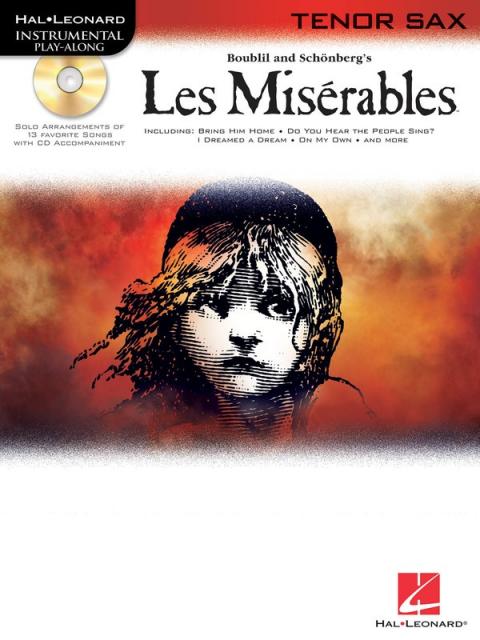 Les Miserables Tenor Sax Bk/cd