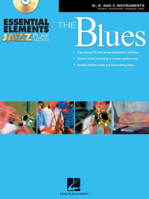 BLUES EE JAZZ PLAY ALONG BB EB & C INST W/CD