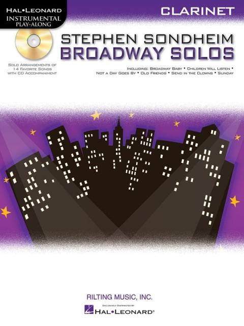 Stephen Sondheim Broadway Solos Bk/cd Clarinet