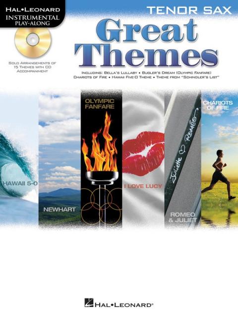 Great Themes Bk/cd Tenor Sax