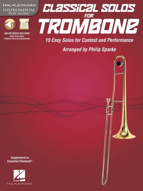 Classical Solos For Trombone Bk/cdrom