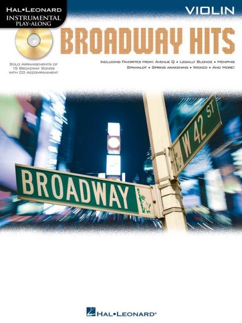 Broadway Hits Bk/cd Violin