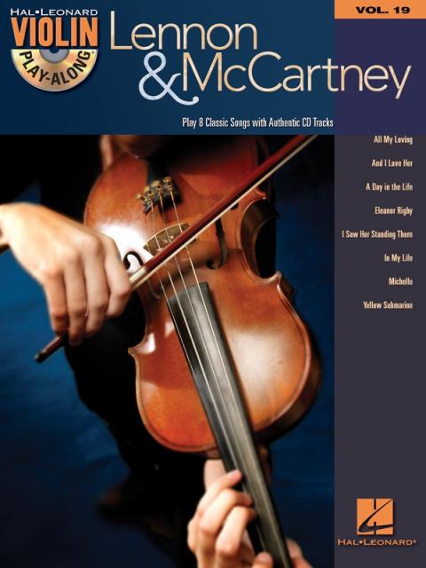 Lennon & Mccartney Violin Play Along Bk/cd V19