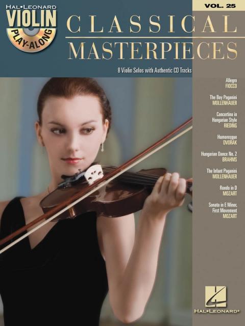 Classical Masterpieces Violin Play Along Bk/cd V