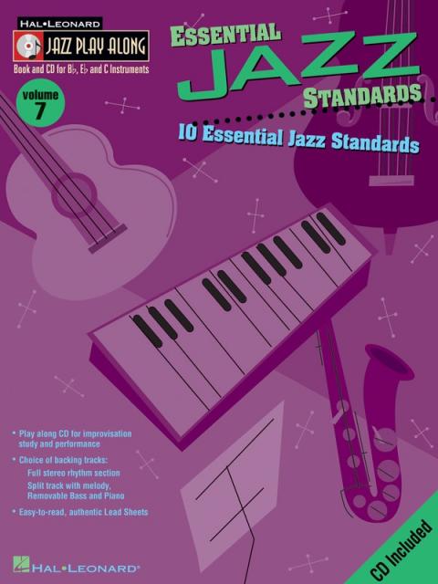 Essential Jazz Standard Jazz Play Along Bk/cd V7