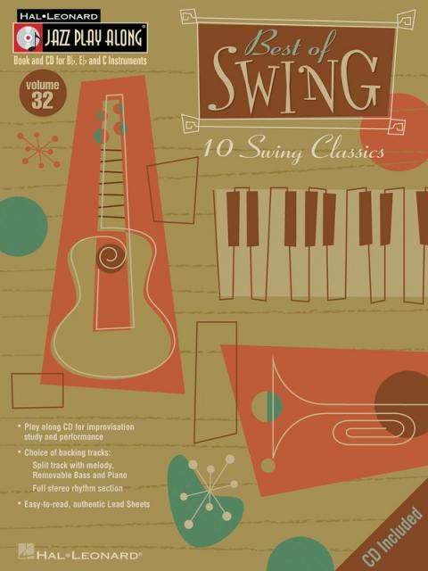 Best Of Swing Jazz Play Along Bk/cd V32