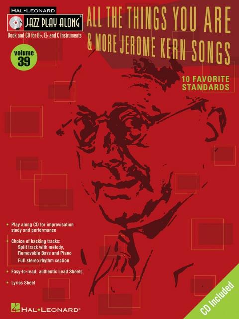 Jerome Kern Jazz Play Along Bk/cd V39