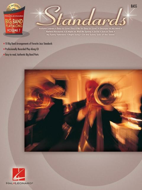 BIG BAND PLAY ALONG V7 STANDARDS BASS BK/CD