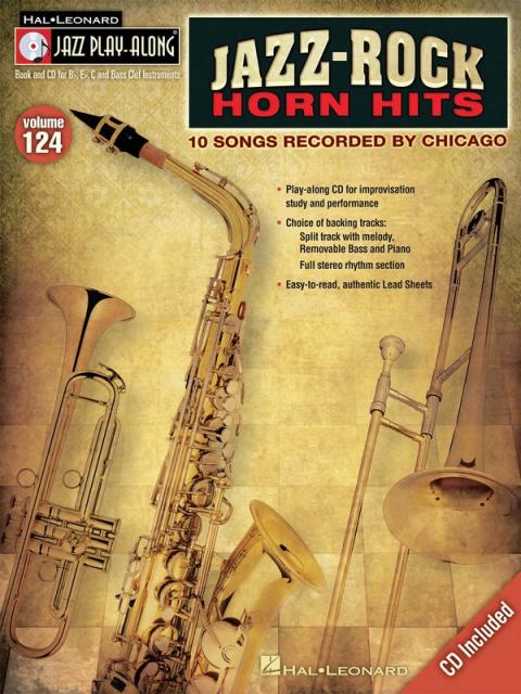 Jazz-rock Horn Hits Jazz Playalong V124 Bk/cd