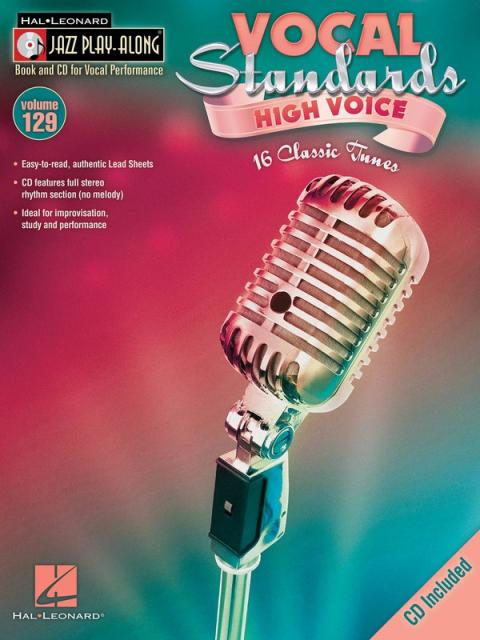 Vocal Standards (high) Jazz Play Along Bk/cd V12