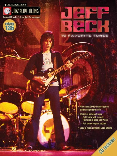 Jeff Beck Jazz Play Along Bk/cd V135