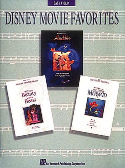 Disney Movie Favorites Easy Violin