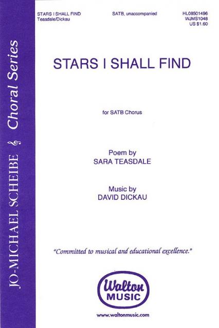 Stars I Shall Find Satb A Cappella